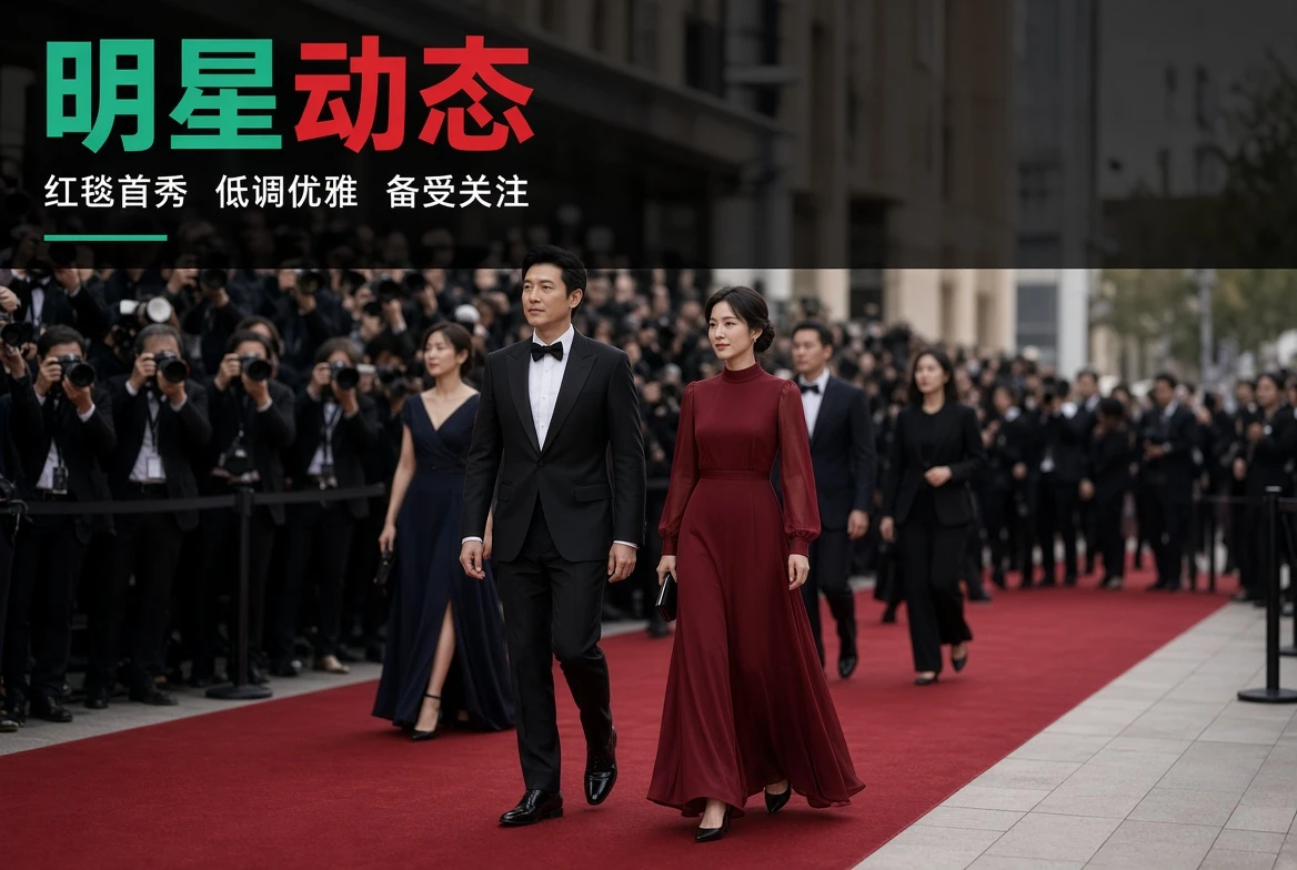 明星公开动态与舞台影像主题